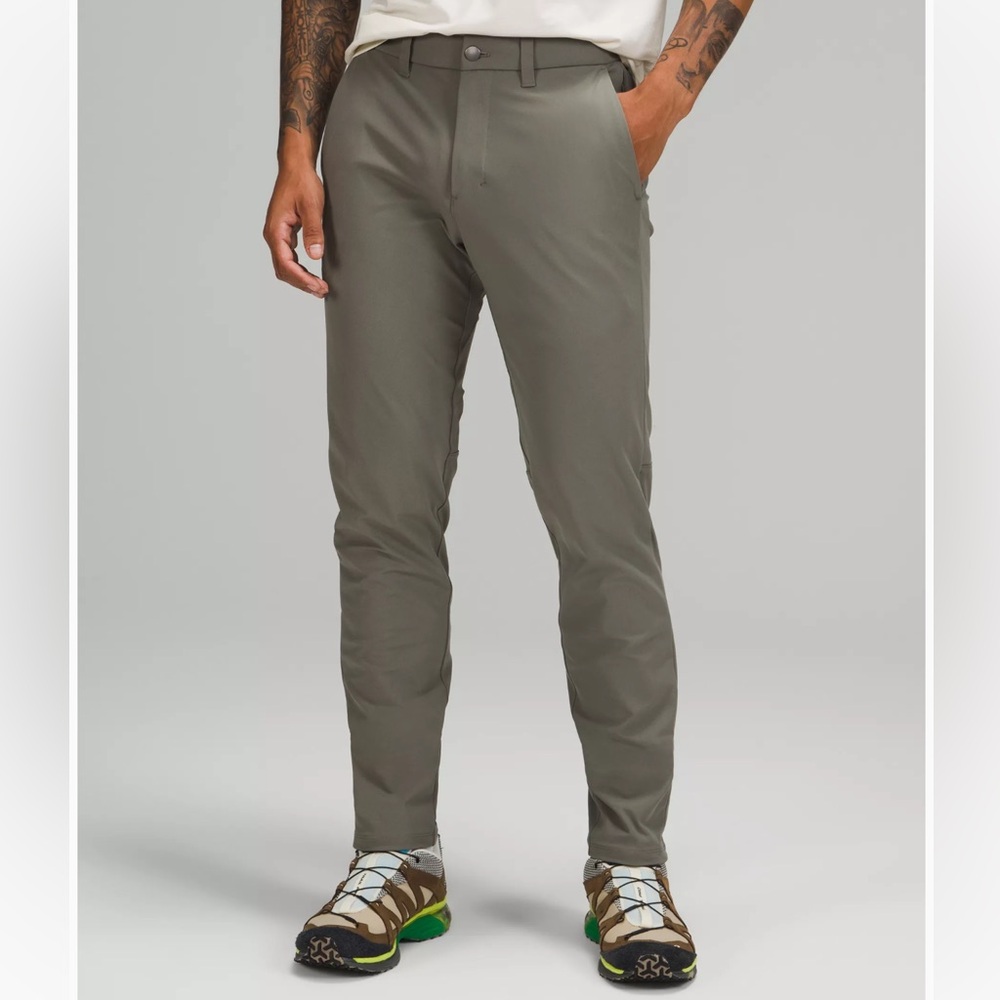 NWOT Men’s Lululemon Lightweight Chinos 29” X 30” Slim Tall Commission Pant Grey